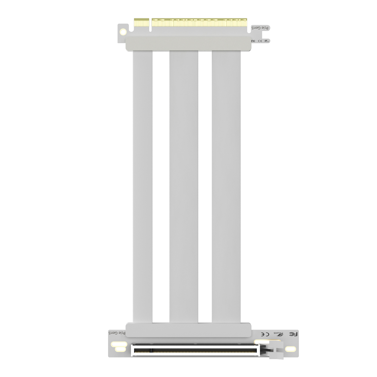 Pcie 4.0 X16 Riser Cable 90 Degree - كابل رايزر PCIE 5.0، متوافق مع