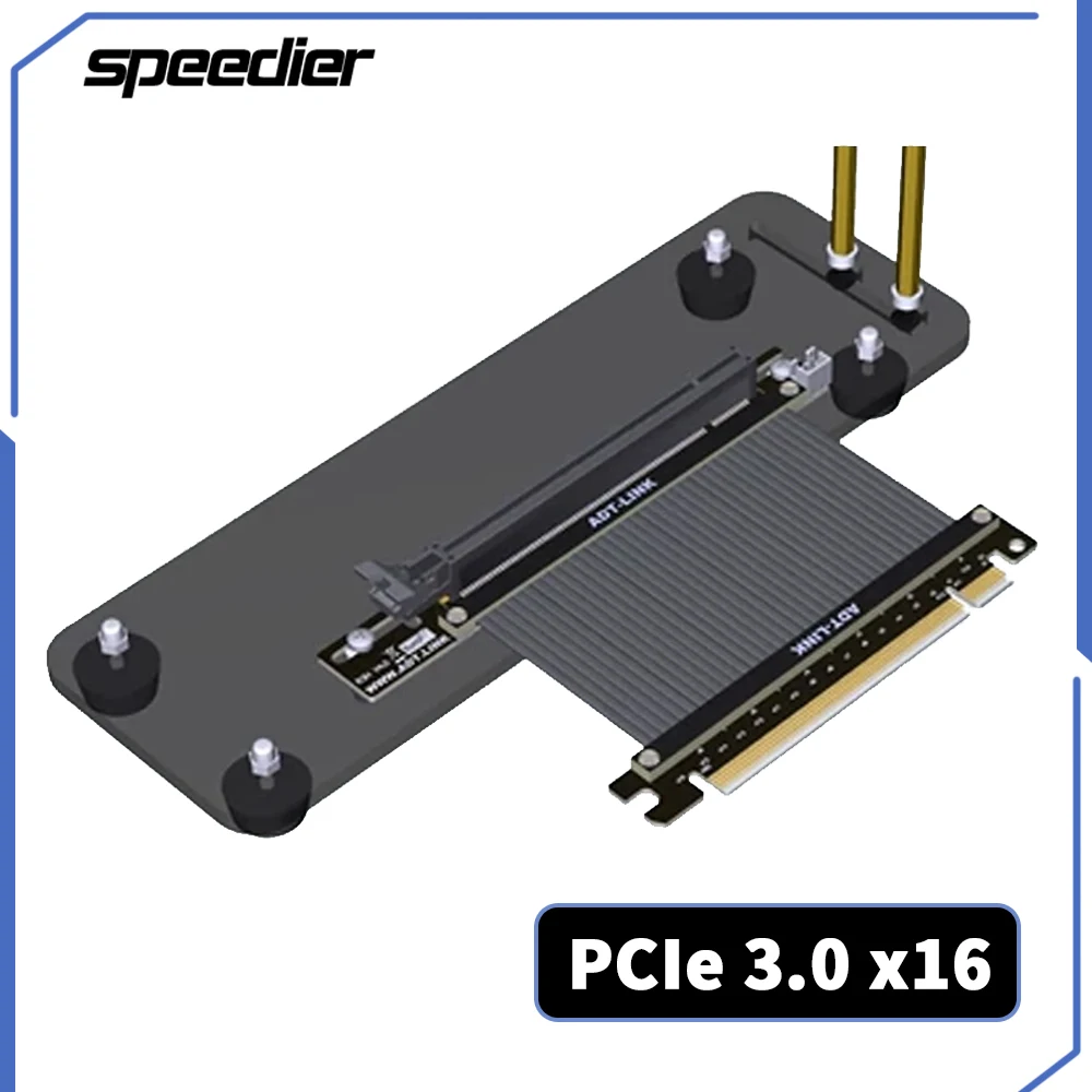 PCI Express X16 بطاقة الرسومات - مراجعة Pcie 4.0 X16 Riser Cable 90 Degree وسعره