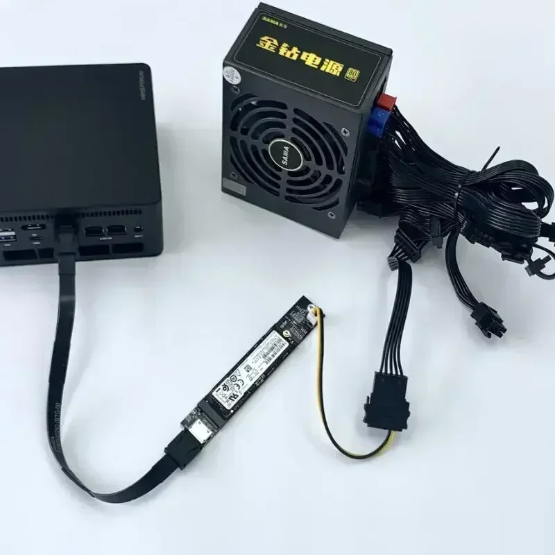 PCIe 4.0 X4 64Gbps OCuLink بطا - مراجعة External Gpu Dock Pcie 4.0 Oculink وسعره