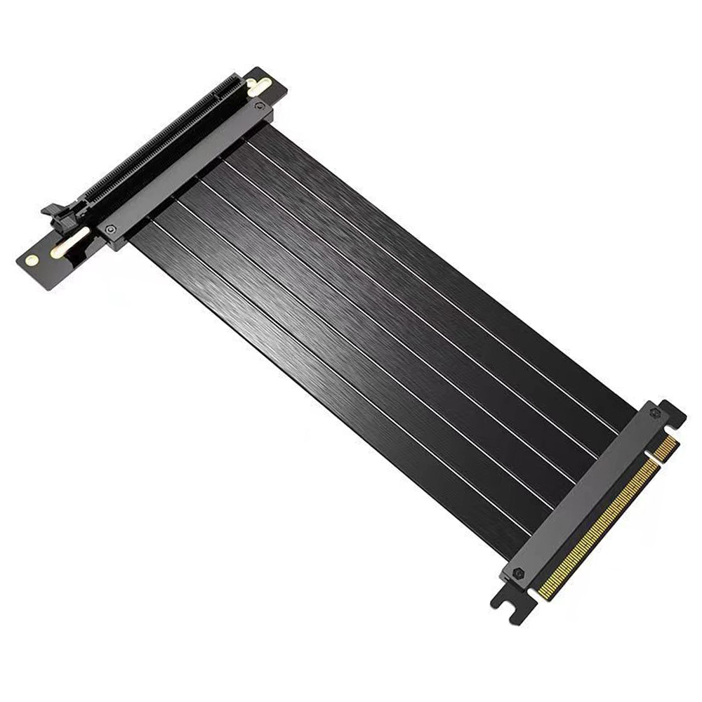 MZX PCIE 4.0 3.0 16X كابل النا - مراجعة Pcie 4.0 X16 Riser Cable 90 Degree وسعره