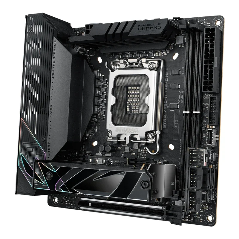 ASUS ROG STRIX Z790-I GAMING W - مراجعة Lga 1700 Ddr5 Itx Motherboard وسعره
