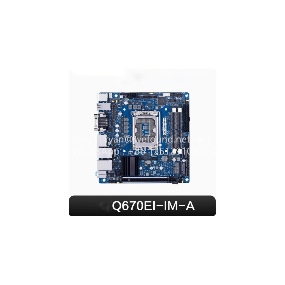 اللوحة الأم Q670EI-IM-A mini-I - مراجعة Lga 1700 Ddr5 Itx Motherboard وسعره