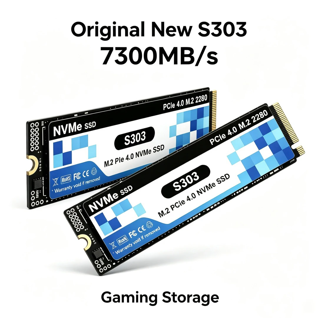 قرص SSD أصلي جديد S303 M.2 لعا - مراجعة M.2 Nvme 4Tb Pcie 4.0 Ssd وسعره