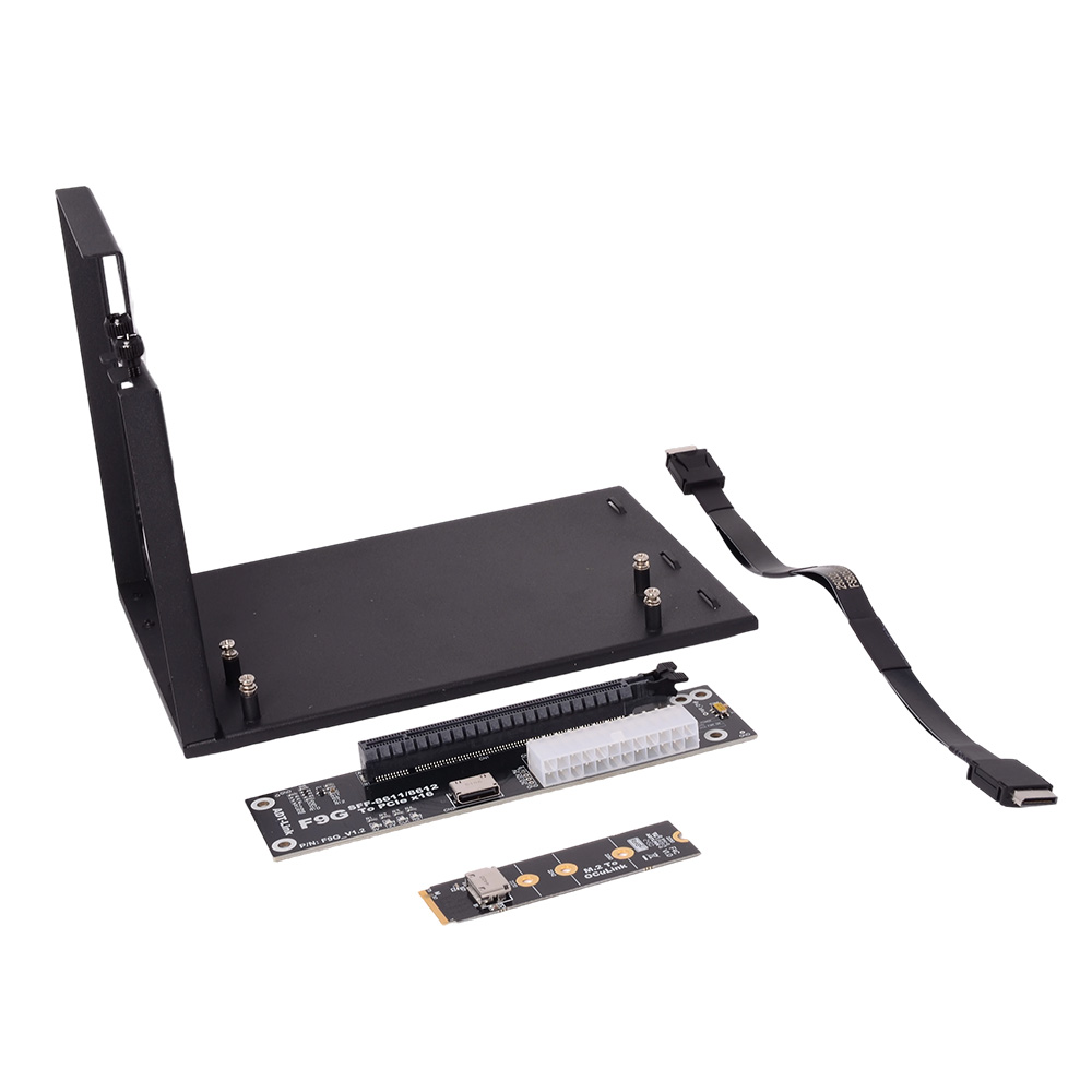 محول ADT-Link PCIe 5.0 4.0 128 - مراجعة External Gpu Dock Pcie 4.0 Oculink وسعره