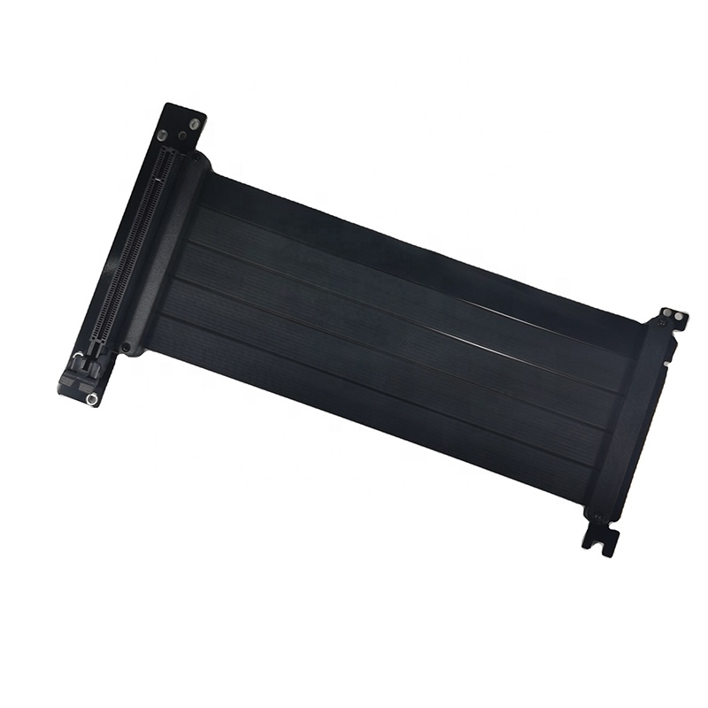 PCIE 4.0 X16 كابل الناهض عالي  - مراجعة Pcie 4.0 X16 Riser Cable 90 Degree وسعره