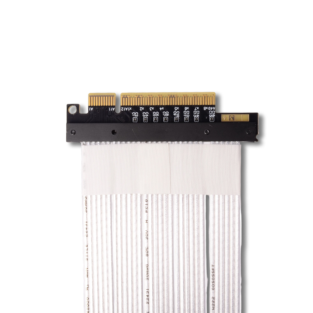 كابل تمديد ADT-Link PCIe 4.0 / - مراجعة Pcie 4.0 X16 Riser Cable 90 Degree وسعره