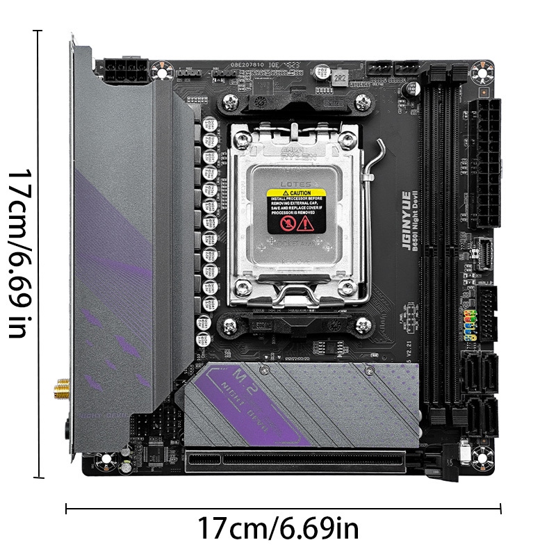 اللوحة الأم B650 9600X Mini IT - مراجعة B650 Itx Motherboard Wifi وسعره