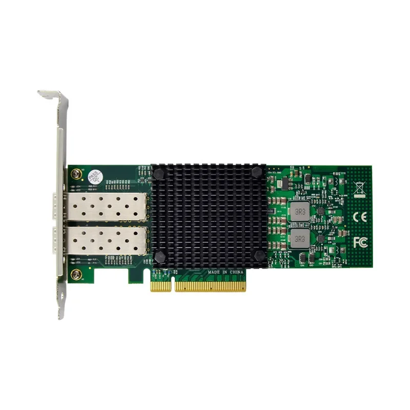 PCI-E X8 ثنائي المنفذ 10G SFP  - مراجعة 10Gb Sfp+ Pcie Network Card Dual Port وسعره