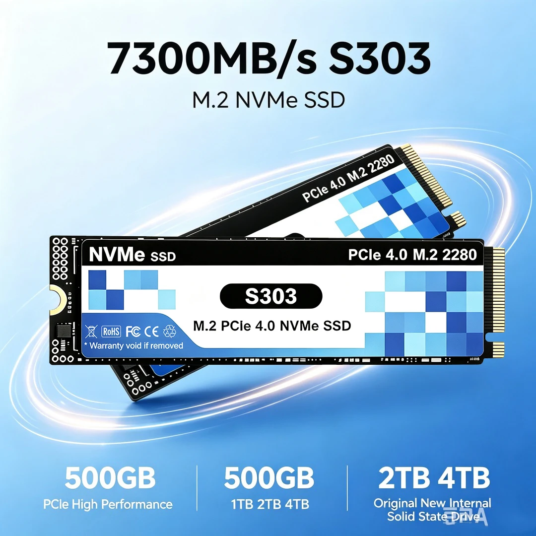 2026 S303 SSD 500GB 1TB 2TB 4T - مراجعة M.2 Nvme 4Tb Pcie 4.0 Ssd وسعره